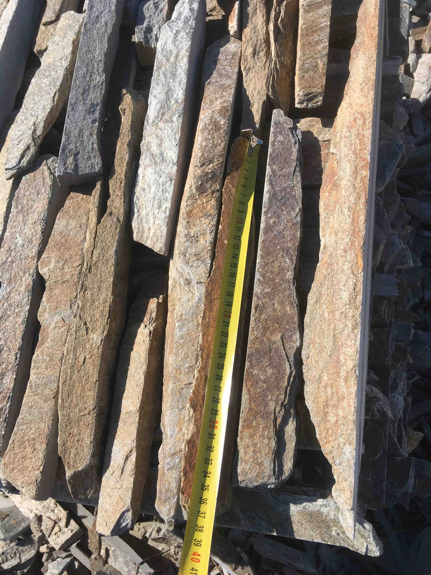 Горбушка златолит мультиколор для облицовки купить в Ирбите