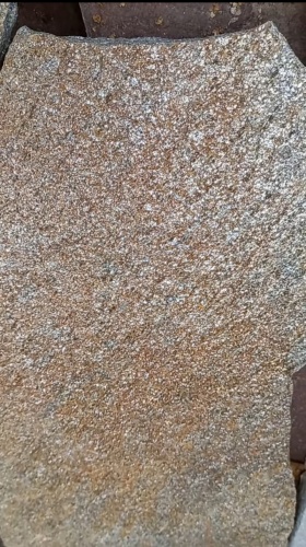 Плитняк златолит серебристый для цоколя, отмостки купить в Ирбите