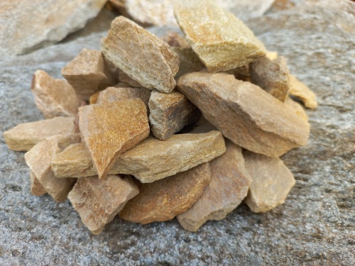 Златолит жёлтый декоративная каменная крошка купить в Ирбите