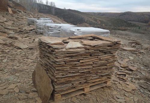 Плитняк кора дерева для цоколя, отмостки купить в Ирбите